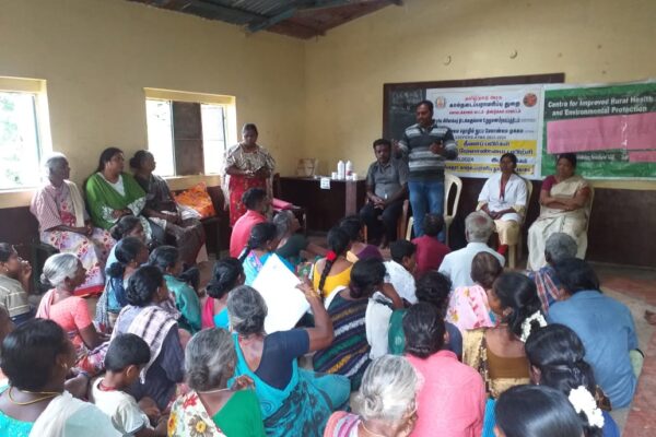 “Community members participating in land and forest restoration activities under the Azim Premji Foundation–supported Land and Forest Development Project.”