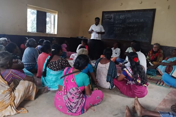 “Community-led action for Indigenous land rights and women’s leadership.”